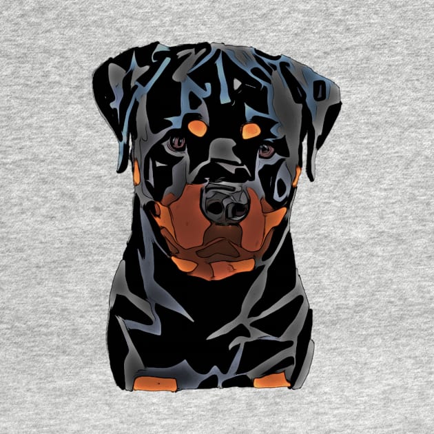 Lifes better with a Rottweiler by Freedomink